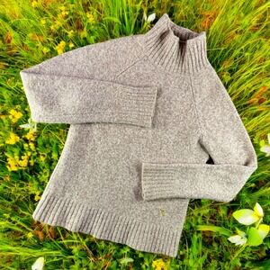 Equipment Femme Cashmere Sweater Women M (fits small) Wool Oatmeal Cozy Boho